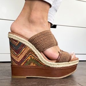 Lucky Brand Wedge Heels Size 6